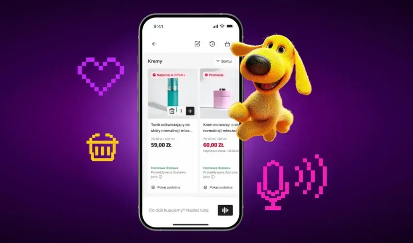 Von Halsky -  Asystent zakupowy w aplikacji InPost Mobile 