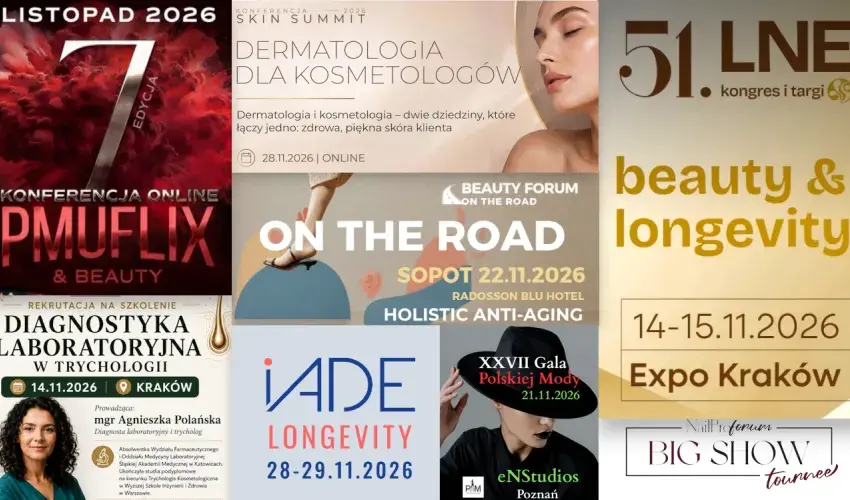 Wydarzenia branży beauty w Polsce listopad 2026 wybór redakcji bmagazine.pl