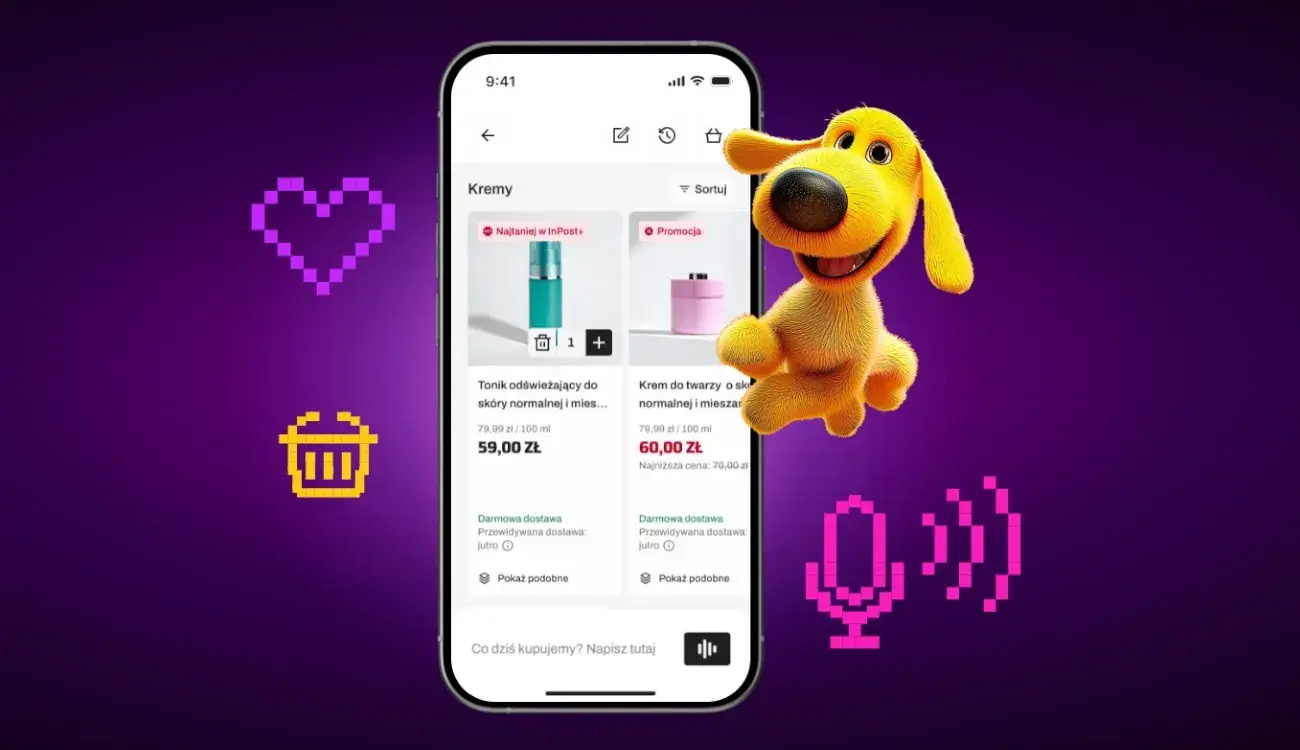 Von Halsky -  Asystent zakupowy w aplikacji InPost Mobile 
