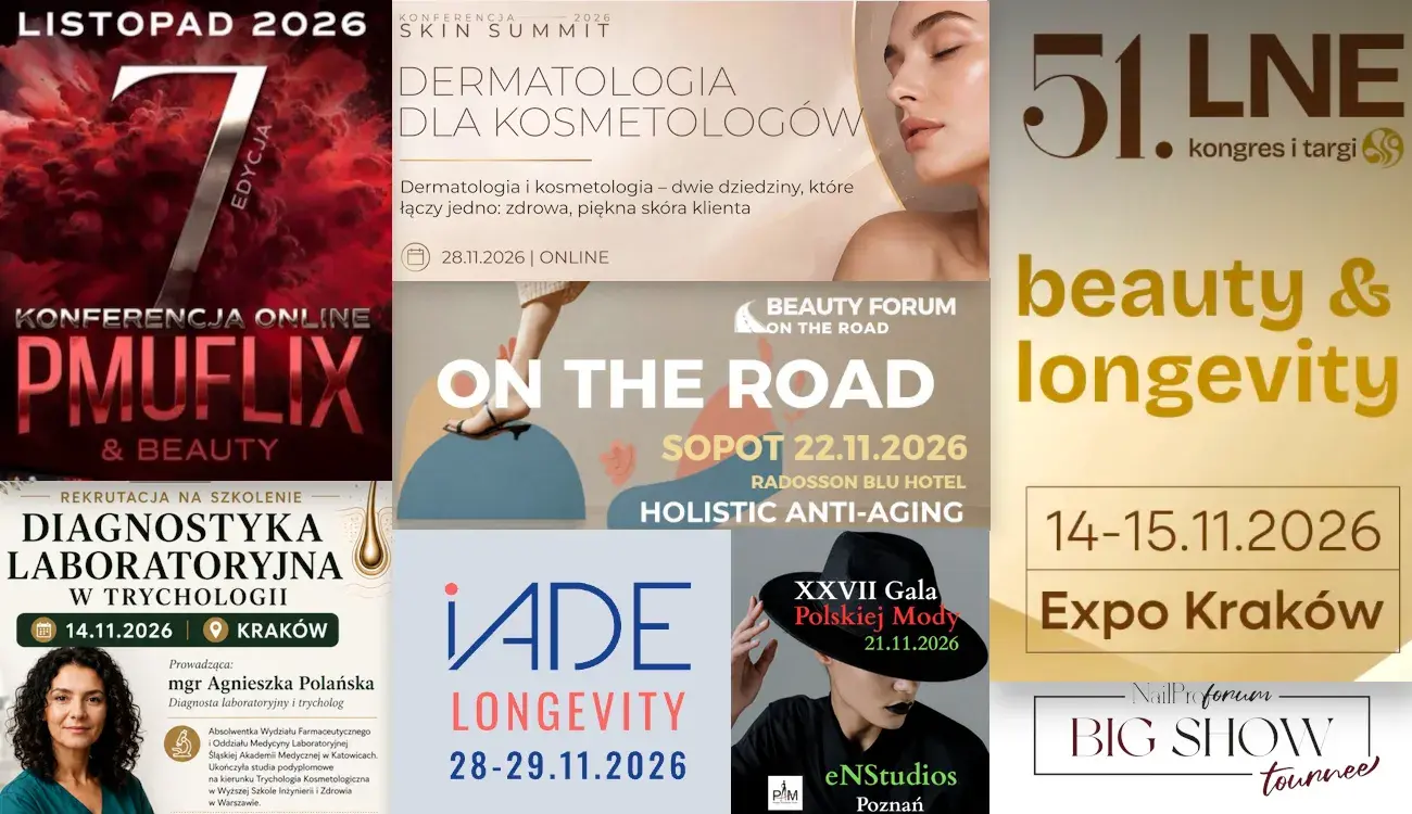 Wydarzenia branży beauty w Polsce listopad 2026 wybór redakcji bmagazine.pl