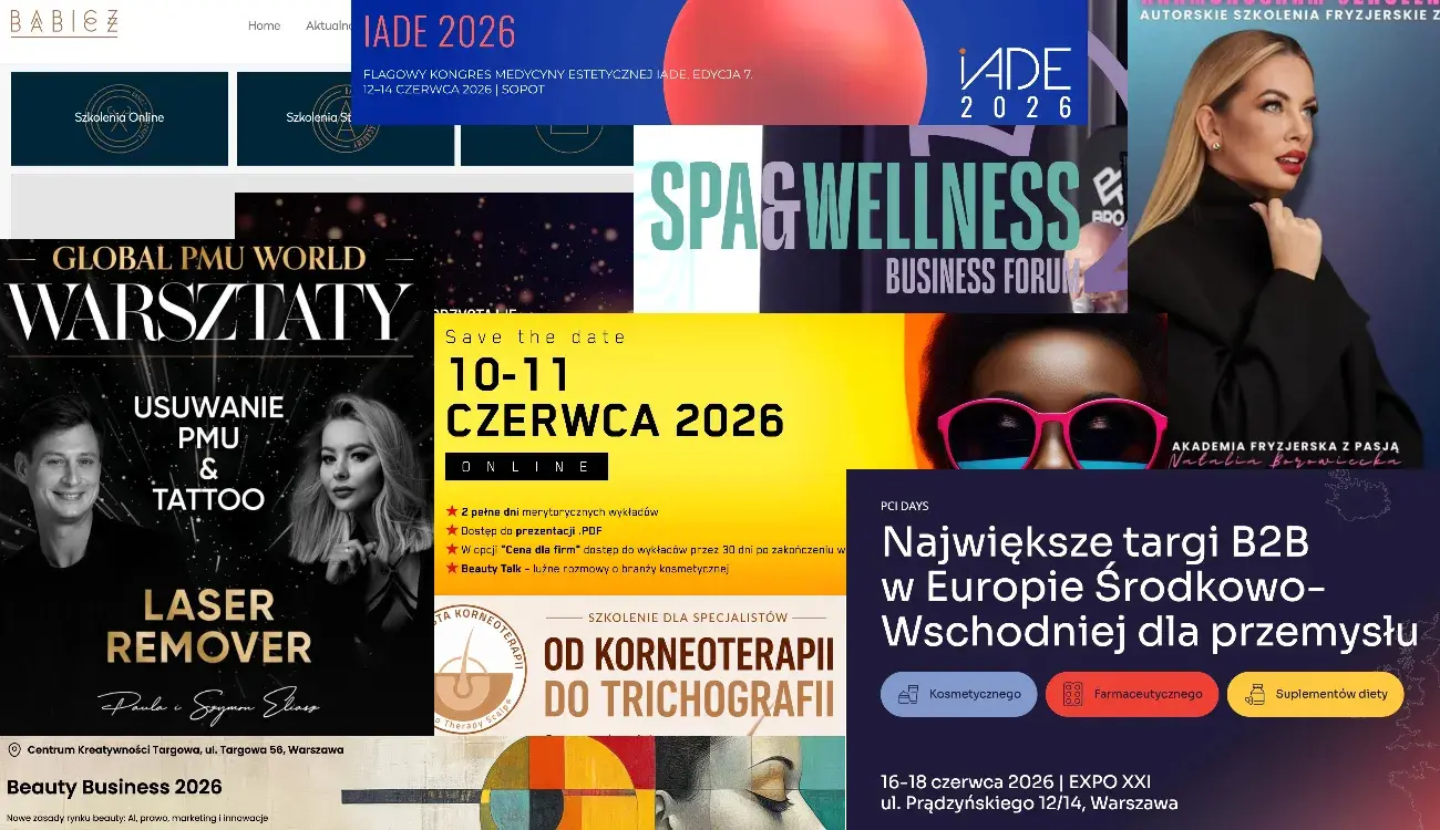 Wydarzenia branży beauty w Polsce czerwiec 2026 